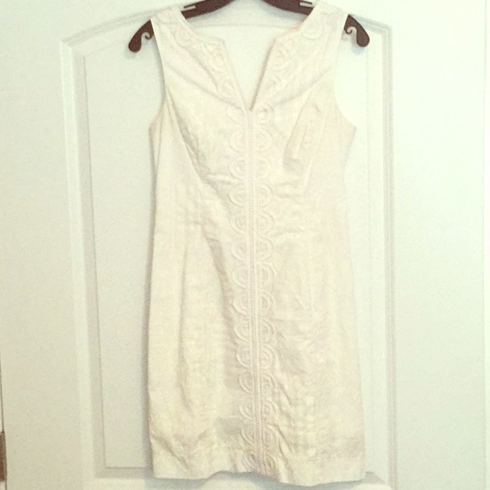White Lily Pulitzer dress